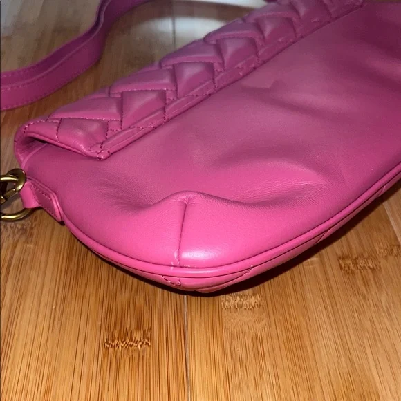 Kurt Geiger Leather Long Kensington Shoulder Crossbody Bag - Picture 8 of 11